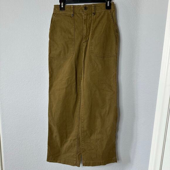 Madewell The Perfect Vintage Wide-Leg Pant: Utility Edition - Picture 4 of 5